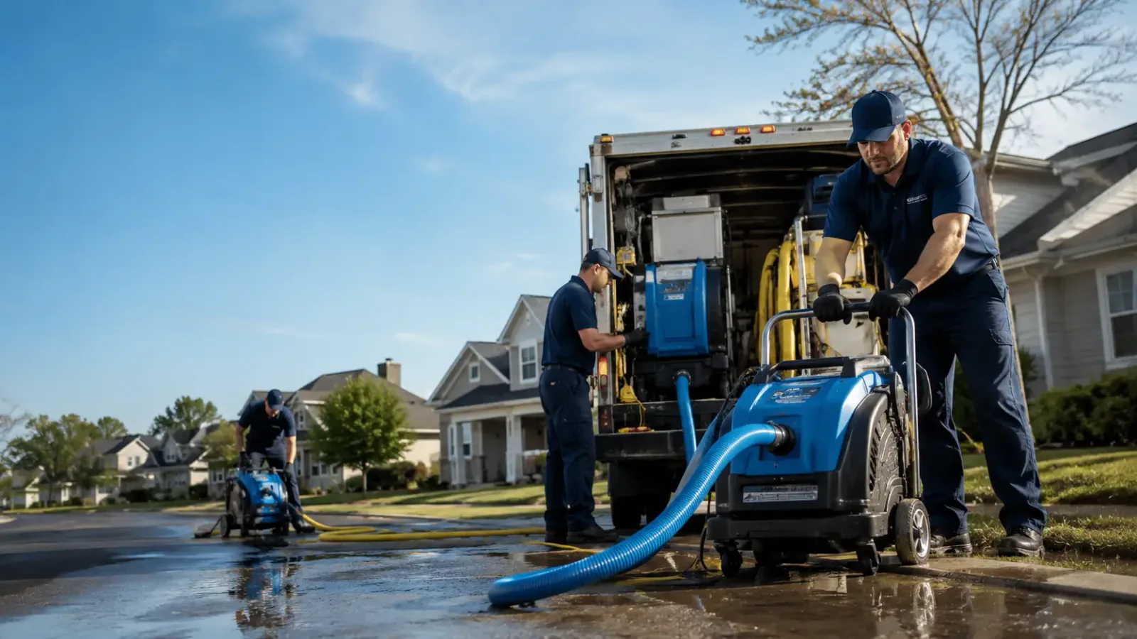 Flood Damage Cleanup in Hunter, ND